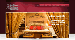 Desktop Screenshot of modernconceptssalonandspa.com